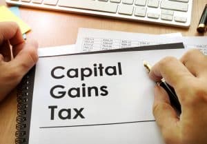 capital gains on Australian shares
