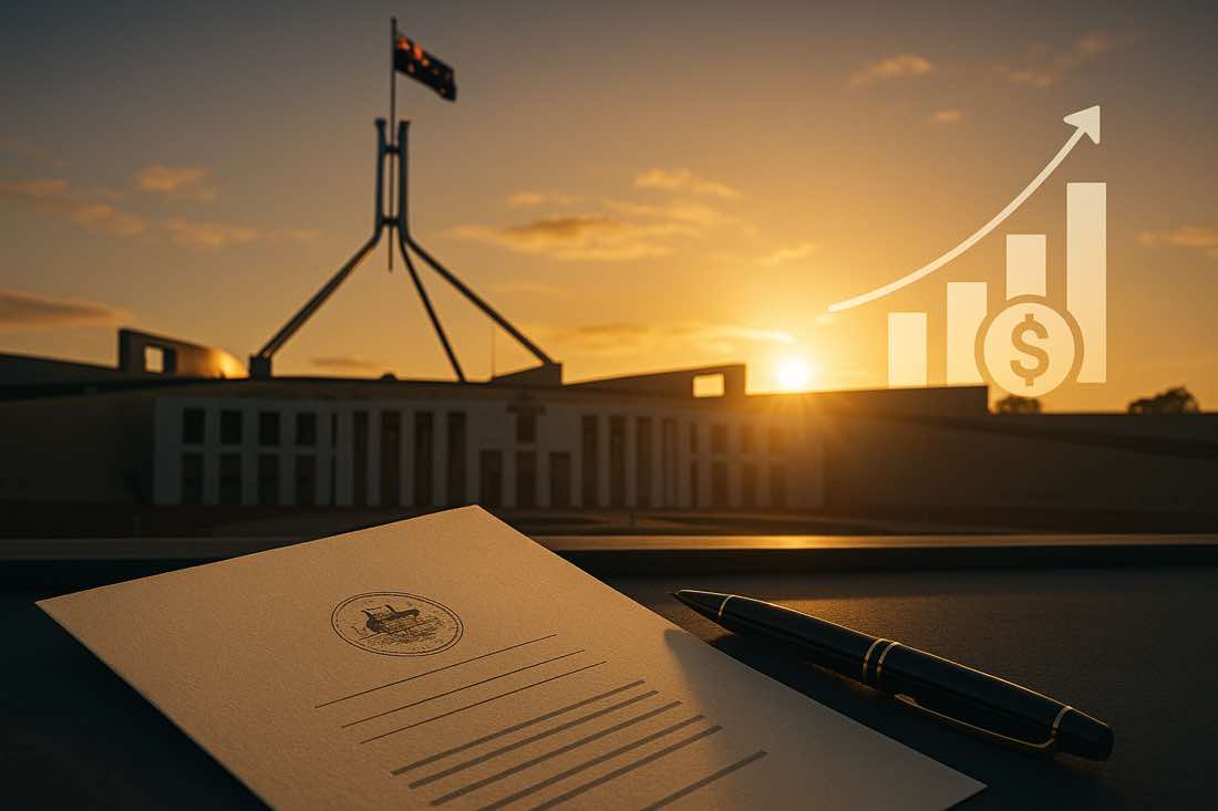 Editorial hero image for Division 296 super tax law for Australian expats with $3 million plus super balances.