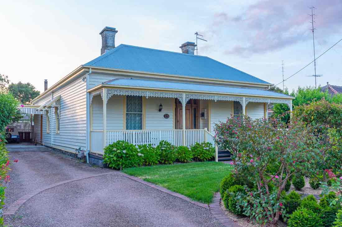 An Australian house, representing main residence exemption issues for Australian expats